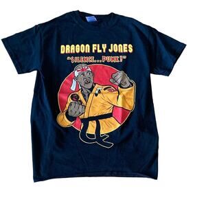 90s Martin Dragon Fly Jones Karate Pop Culture  T-shirt size S